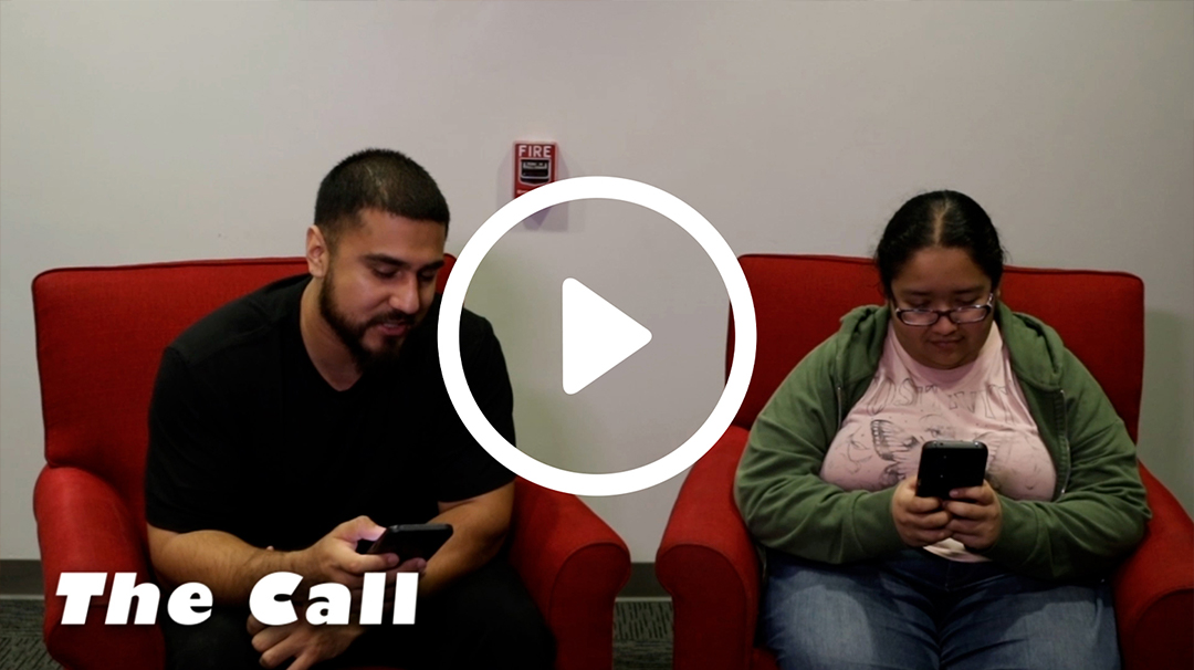 Video thumbnail of two students hanging out.